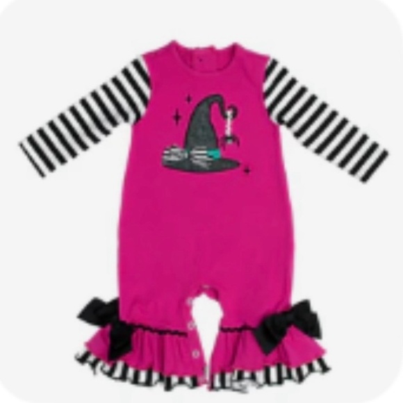 Ricrac & Ruffles Sparkle & Spell Romper